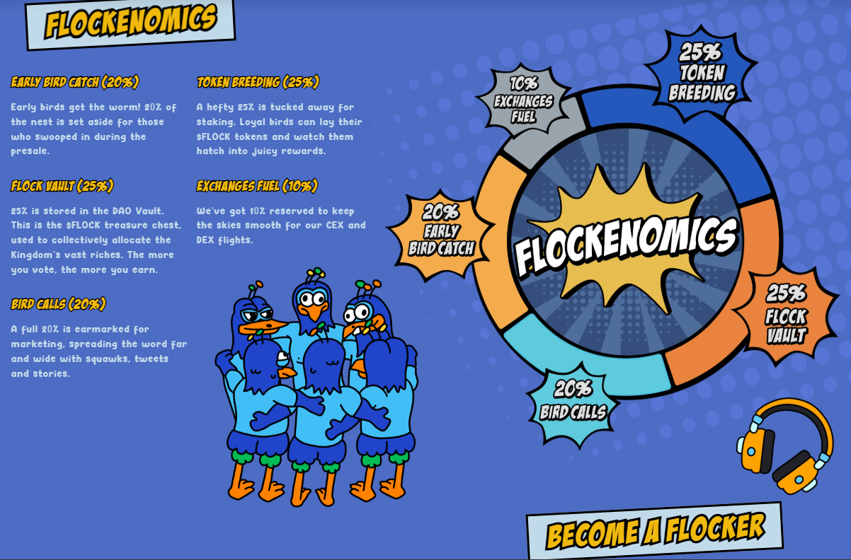 Flockerz Tokenomics